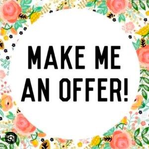 Accepting all reasonable offers!